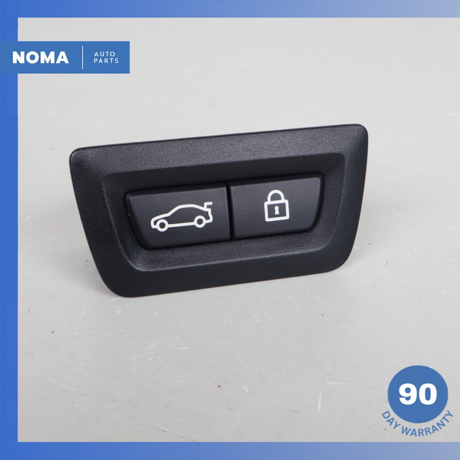 2011 BMW F10 535i Rear Trunk Lid Open Close & Central Lock Button Switch OEM