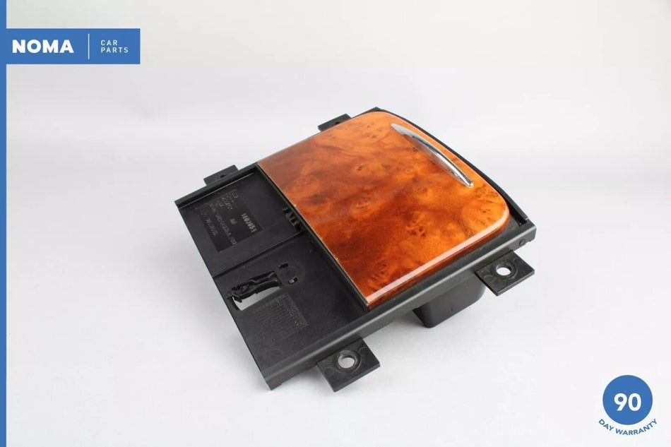 07-15 Jaguar X150 XK Center Console Ash Tray Storage Wood Cover Panel Trim OEM