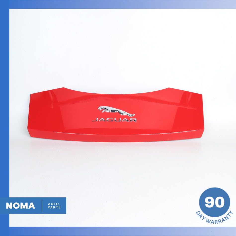 15-24 Jaguar X152 F-Type Coupe Trunk Lid Active Spoiler Panel Red OEM