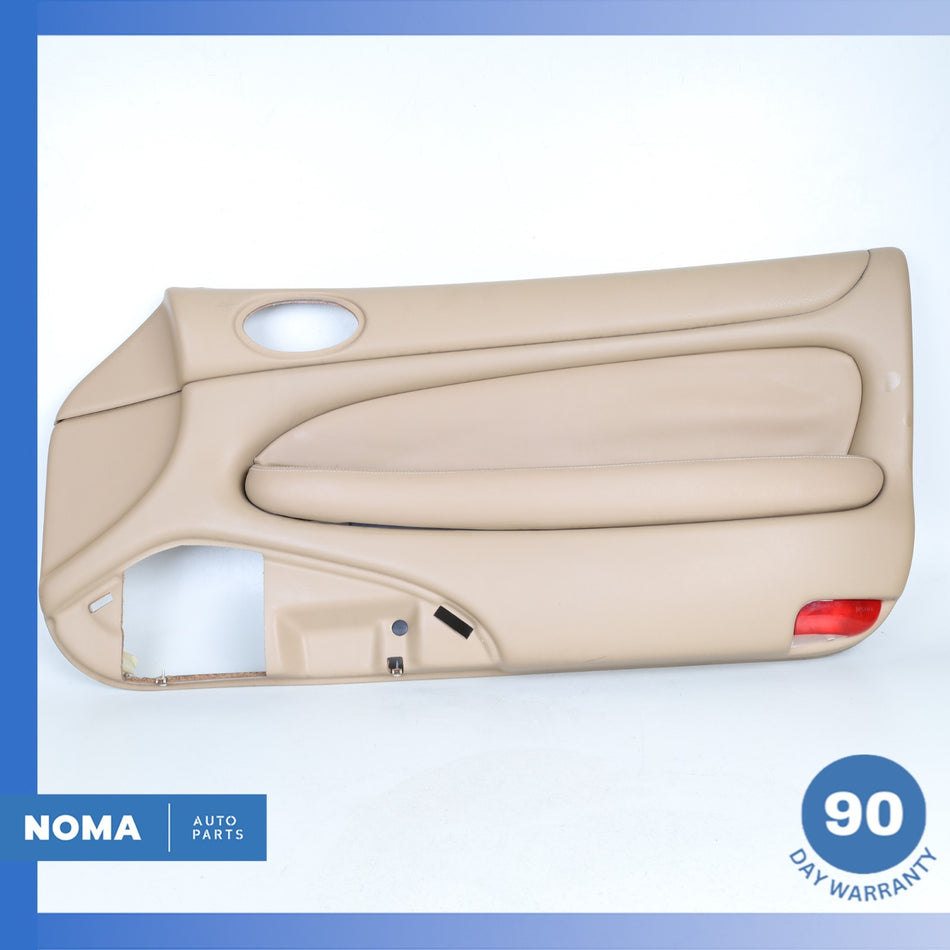 97-06 Jaguar X100 XK8 XKR Right Passenger Side Interior Door Panel Beige OEM