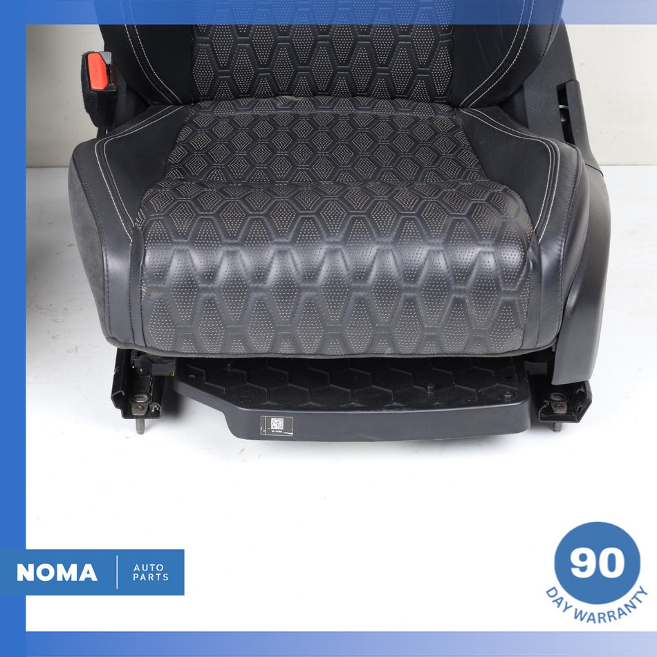 19-20 Jaguar X761 F-Pace SVR Front Right & Left Side Complete Seat Set Black OEM