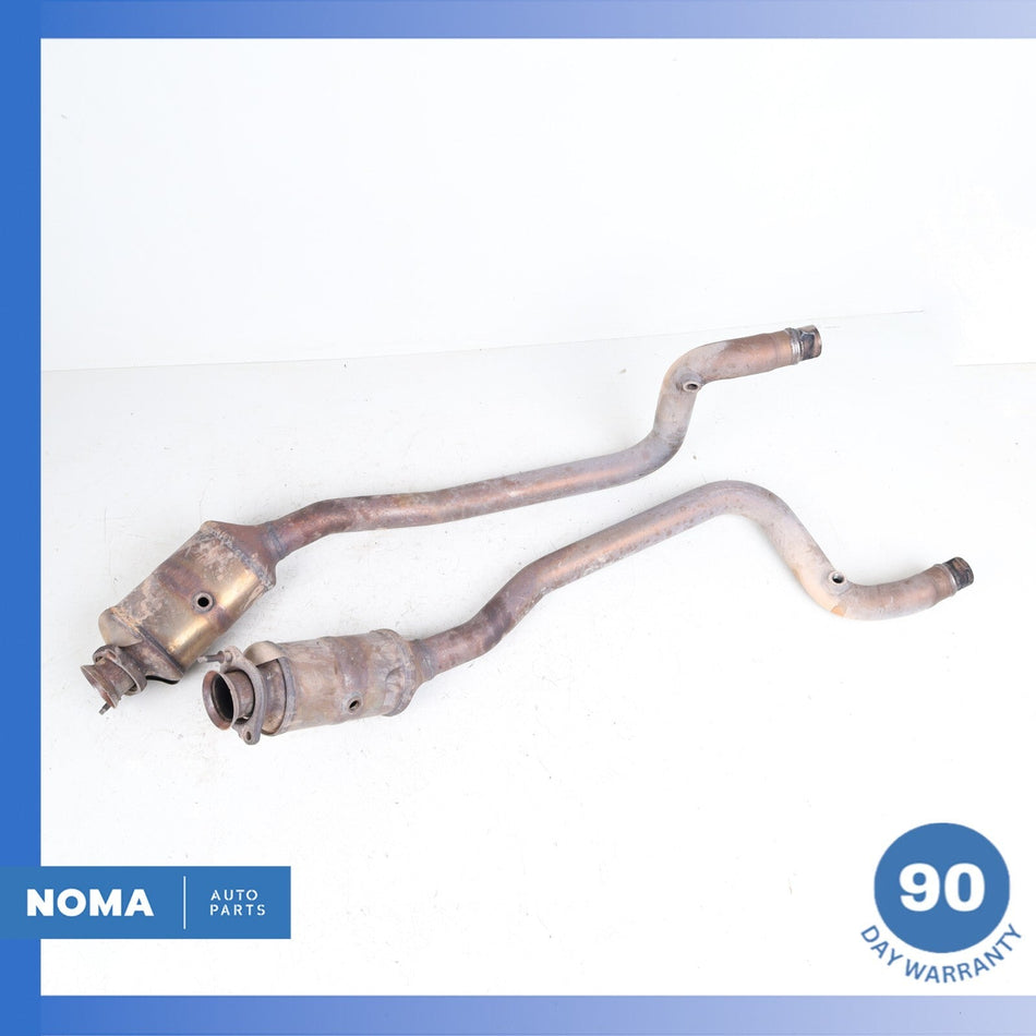 16-21 Jaguar X761 F-Pace Velar AWD Left & Right Side Exhaust Downpipe Set OEM