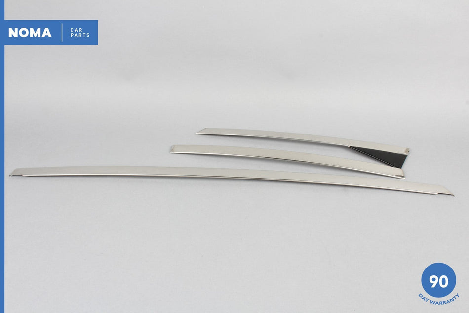 98-03 Jaguar XJ8 VDP X308 SWB Rear Right Side Outer Door Window Molding Set OEM