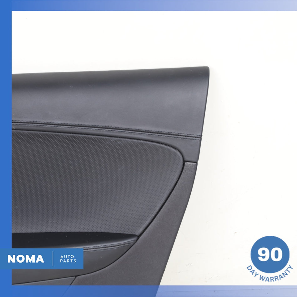 18-24 Jaguar X152 F-Type Right Side Interior Door Trim Panel Nappa Black OEM