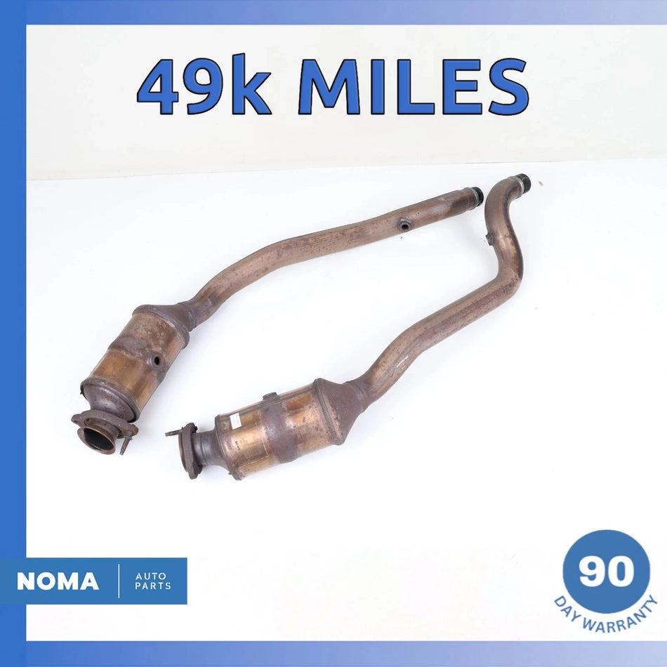 16-20 Jaguar X152 F-Type-S RWD Left & Right Side Exhaust Downpipe Set OEM 49k