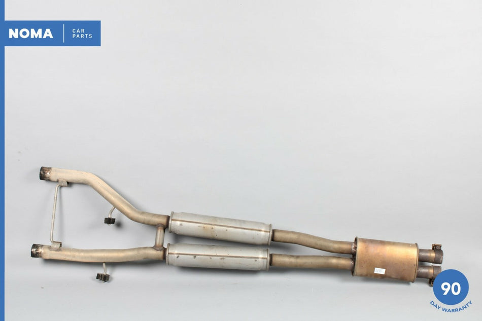 2012 Jaguar XF X250 Rear Middle Center Exhaust Silencer Muffler Pipe OEM