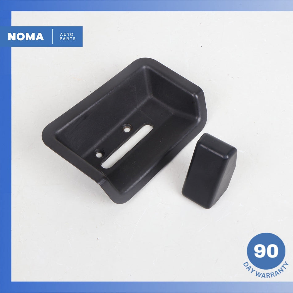 92-96 Jaguar XJS Series 3 Right Side Seat Lever Knob Handle w/ Trim Black OEM