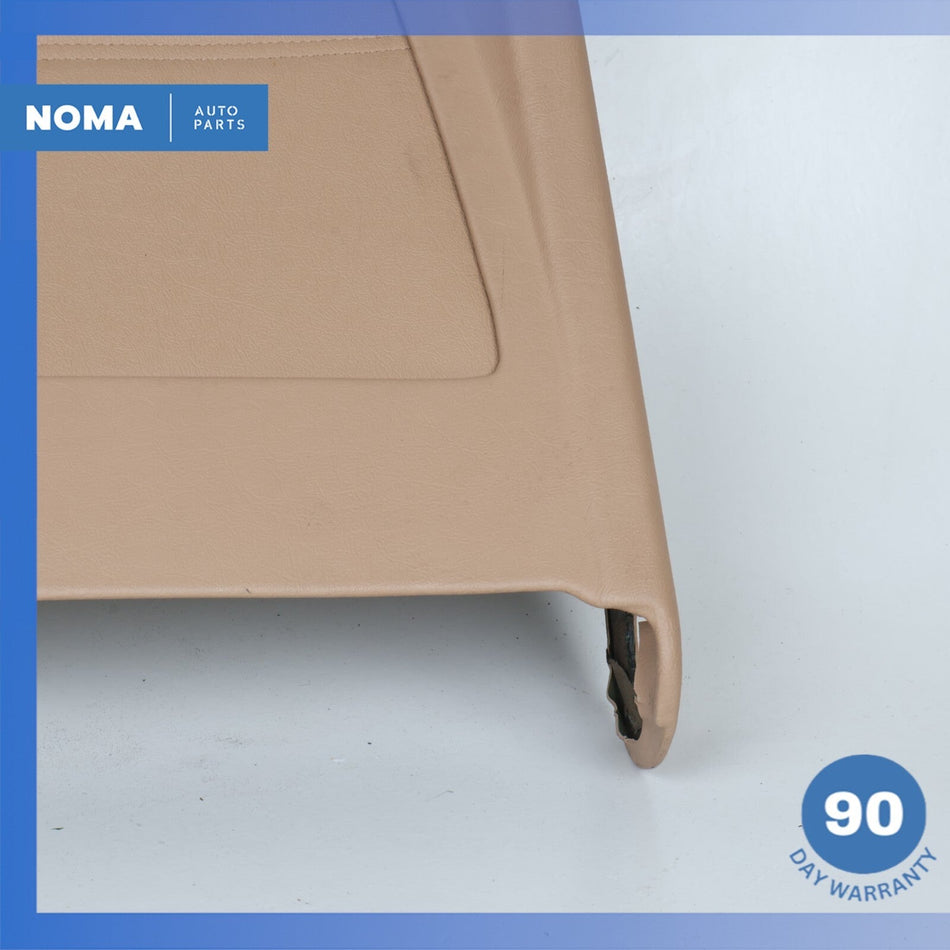 1992 Jaguar XJ40 XJ6 Left Driver Side Seat Backcover Panel Beige OEM