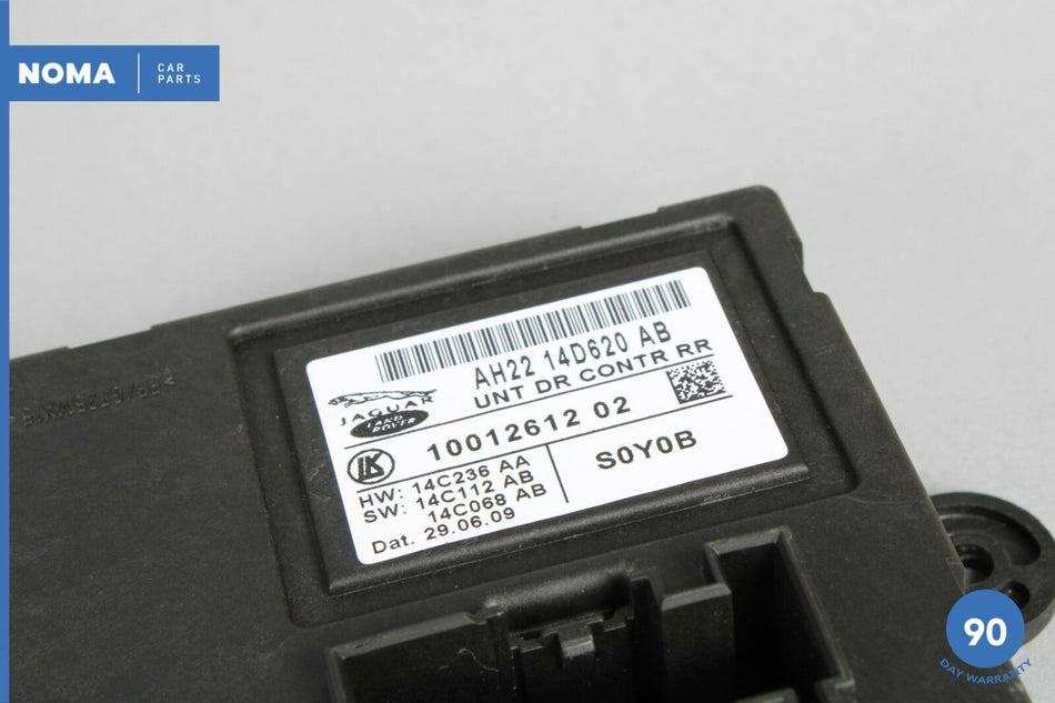 2010 Jaguar X250 XF XFR Rear Right Left Door Control Module AH2214D620AB OEM