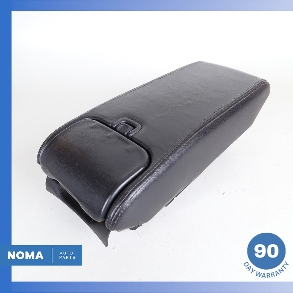 97-06 Jaguar X100 XK8 XKR Leather Center Console Arm Rest Lid w/ Trim Black OEM