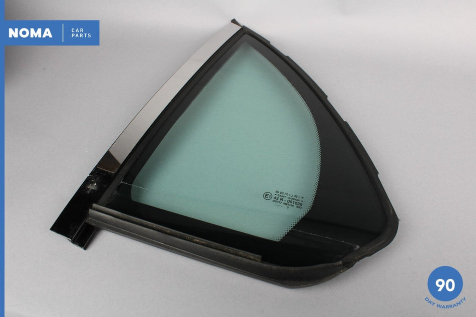 04-09 Jaguar XJ8 XJR VDP X350 X358 Rear Left Side Quarter Door Window Glass OEM
