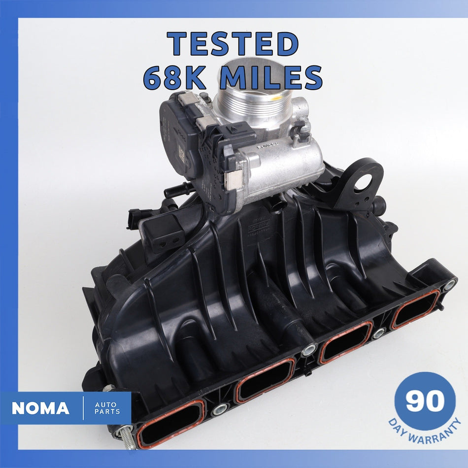 14-17 Discovery Sport L550 204PT Engine Air Intake Manifold w/ Throttle OEM 78k