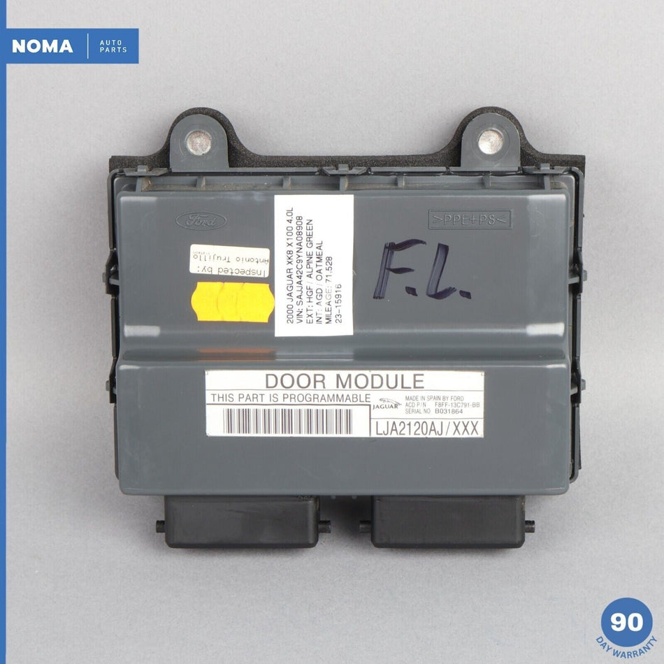 97-02 Jaguar X100 XKR Front Right or Left Side Door Control Module LJA2120AJ OEM
