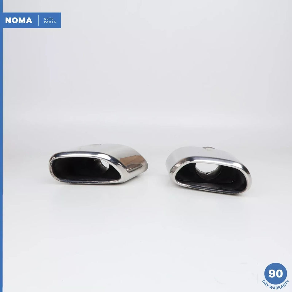 10-19 Jaguar X351 XJL XJ Exhaust Muffler Tips Left & Right Set AW935C262AB OEM
