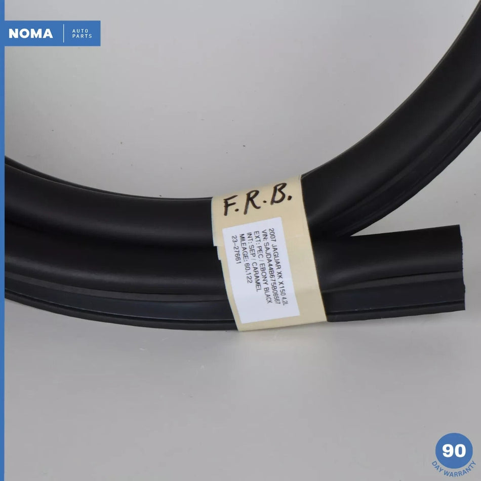 07-15 Jaguar X150 XK XKR Right Passenger Side Body Weather Strip Seal OEM 60k