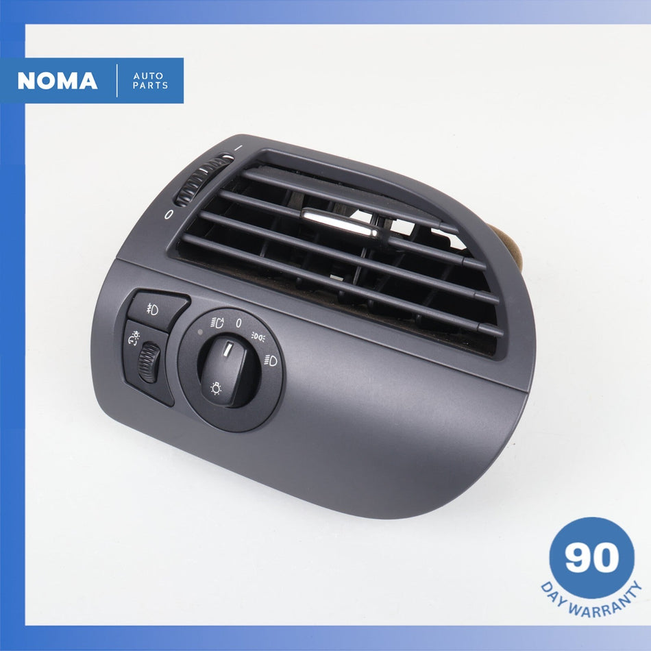 04-07 BMW E64 645Ci 650i Left Side Dash Dashboard Headlight Switch w/ Vent OEM