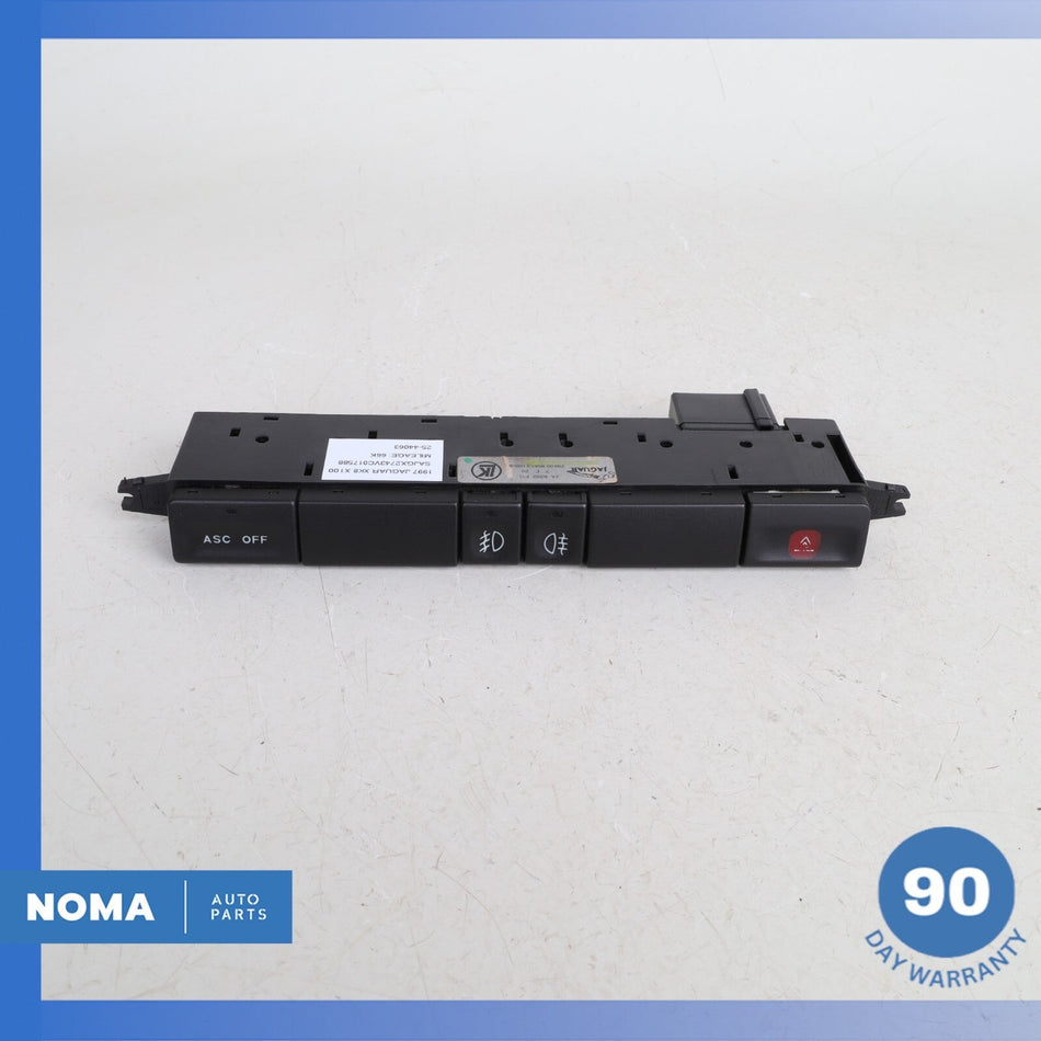 97-99 Jaguar X100 XK8 Fog Light Hazard Traction ASC Control Switch LJA6292PC OEM