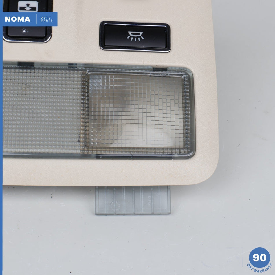 10-13 Jaguar XJ X351 Rear Dome Light Overhead Console Sunroof Shade Switch OEM