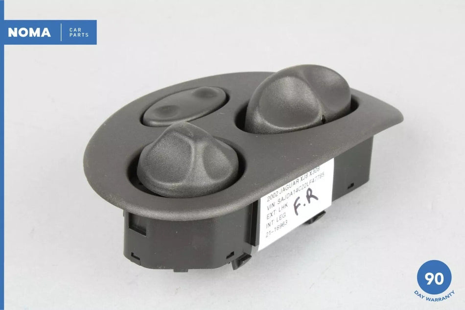 98-03 Jaguar X308 XJ8 XJR VDP Right Passenger Side Seat Control Switch Black OEM