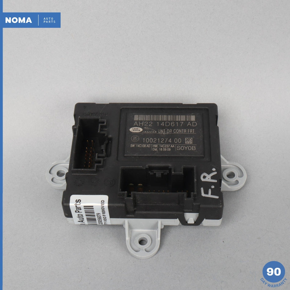 10-11 Jaguar X250 XF XFR Front Right Door Control Module AH2214D617AD OEM