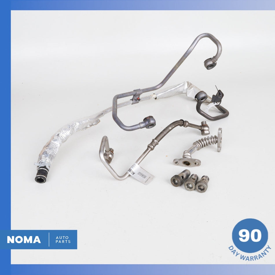 12-17 Discovery Sport L550 L538 XE 204PT Turbo Turbocharger Oil Line Set OEM 39k