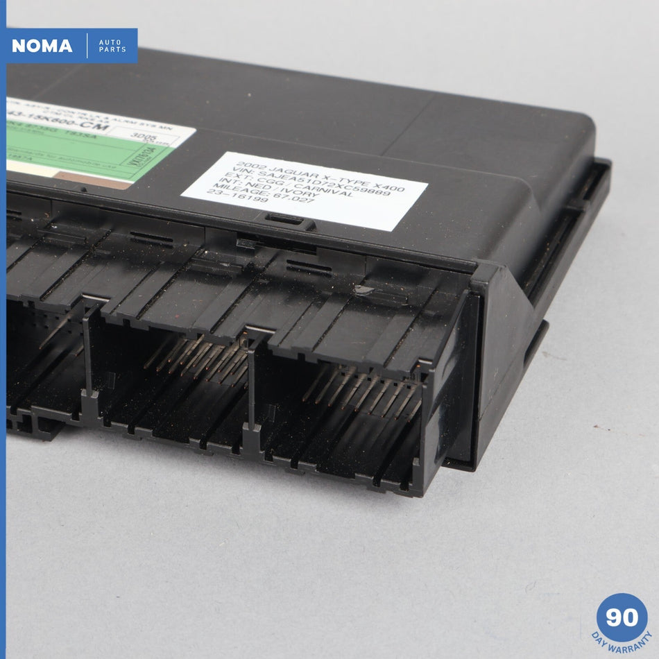 02-03 Jaguar X-Type X400 BCM Body Control Processor Module Unit 1X4315K600CM OEM