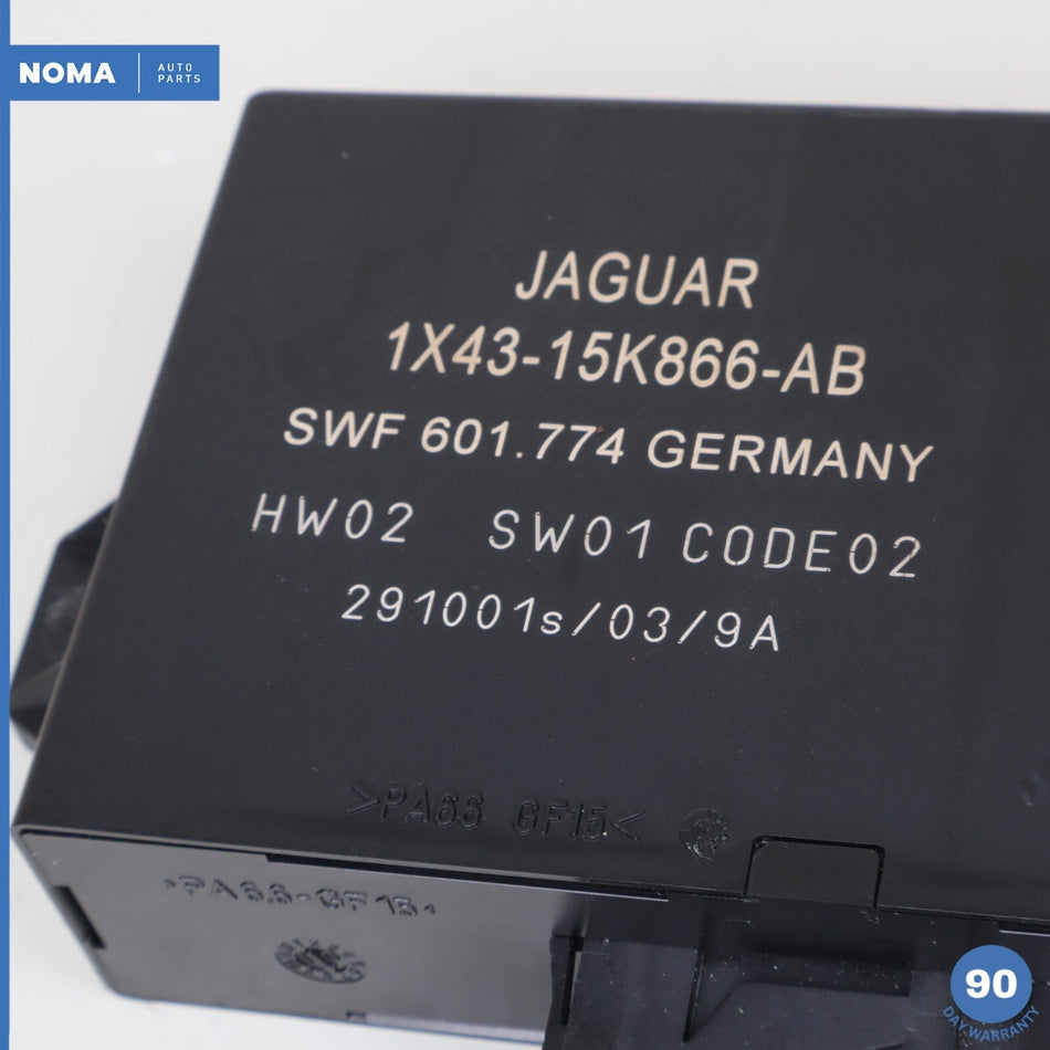 02-03 Jaguar X-Type X400 Rear Parking Assist Control Module 1X4315K866AB OEM