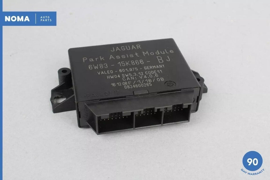 07-12 Jaguar X250 XF XFR Parking Aid Assist Control Module Unit 6W8315K866AD OEM
