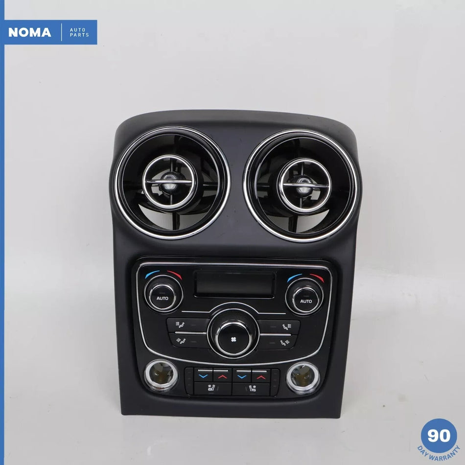 10-19 Jaguar X351 XJ Rear Center Console A/C Climate Control Switch w/ Trim OEM