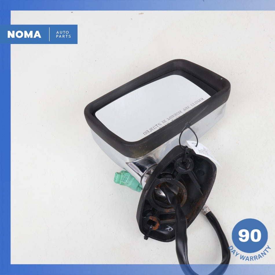 92-96 Jaguar XJS Series 3 Right Passenger Side Rear View Door Mirror Chrome OEM