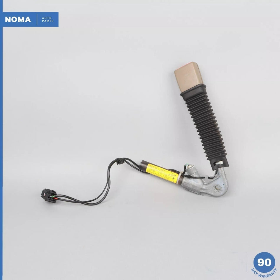 03-10 Jaguar X204 S-Type XK XF Right Passenger Side Seat Belt Buckle Beige OEM