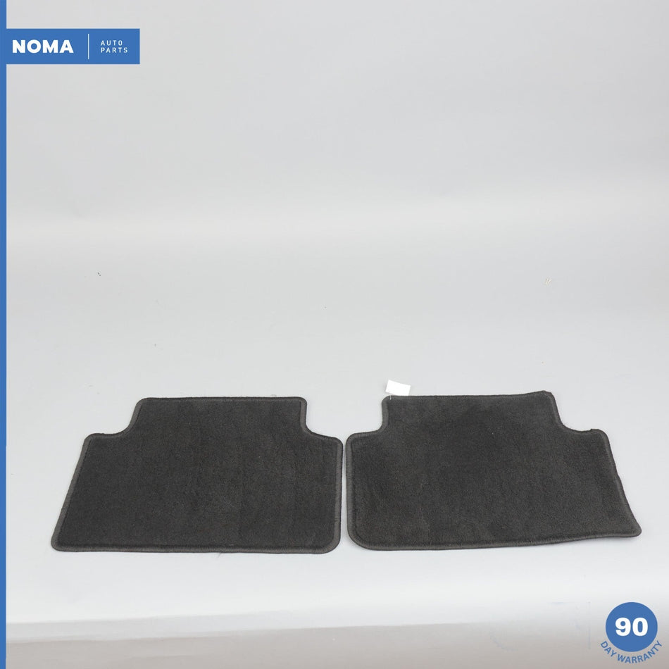 09-15 Jaguar XF XFR X250 Rear Left & Right Side Floor Carpet Set LEG OEM