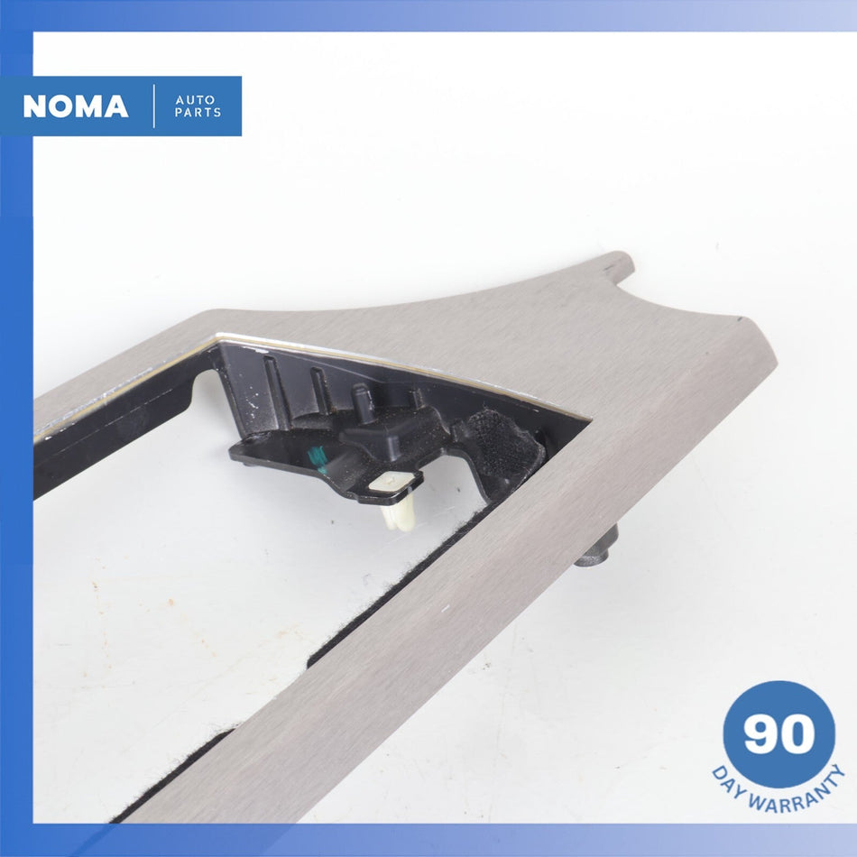 03-08 BMW E85 E86 Z4 Right Passenger Side Center Dash Trim Panel Aluminium OEM