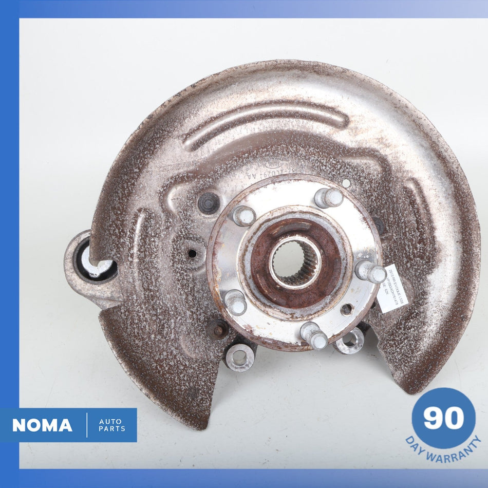 12-19 LR Range Rover Evoque L538 Rear Left Spindle Knuckle Hub w/ Shield OEM