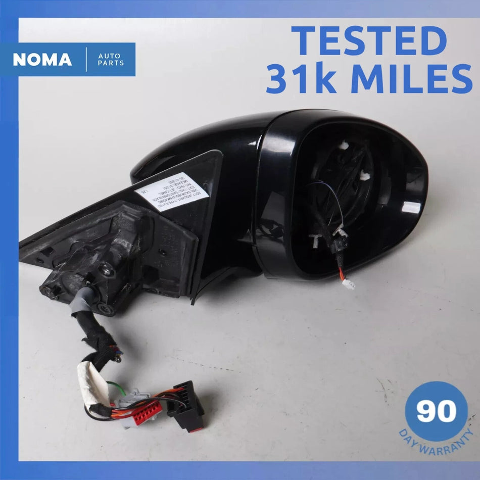 14-24 Jaguar X152 F-Type Right Side Rear View Door Mirror w/ Blind Spot OEM 31k