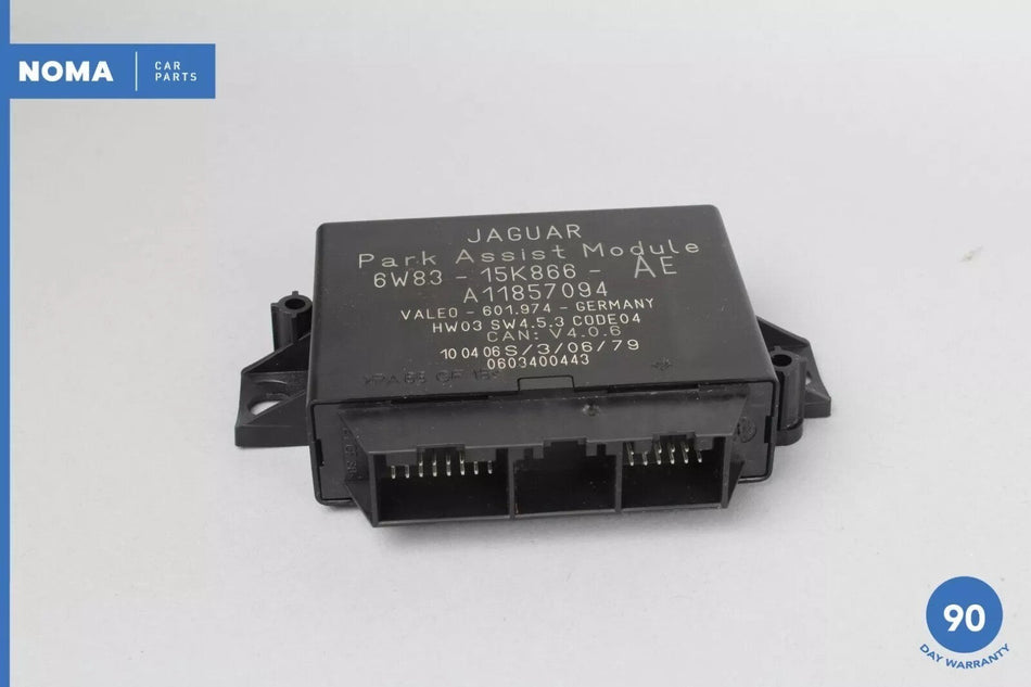 07-12 Jaguar X150 XK XFR Parking Aid Assist Control Module Unit 6W8315K866AD OEM