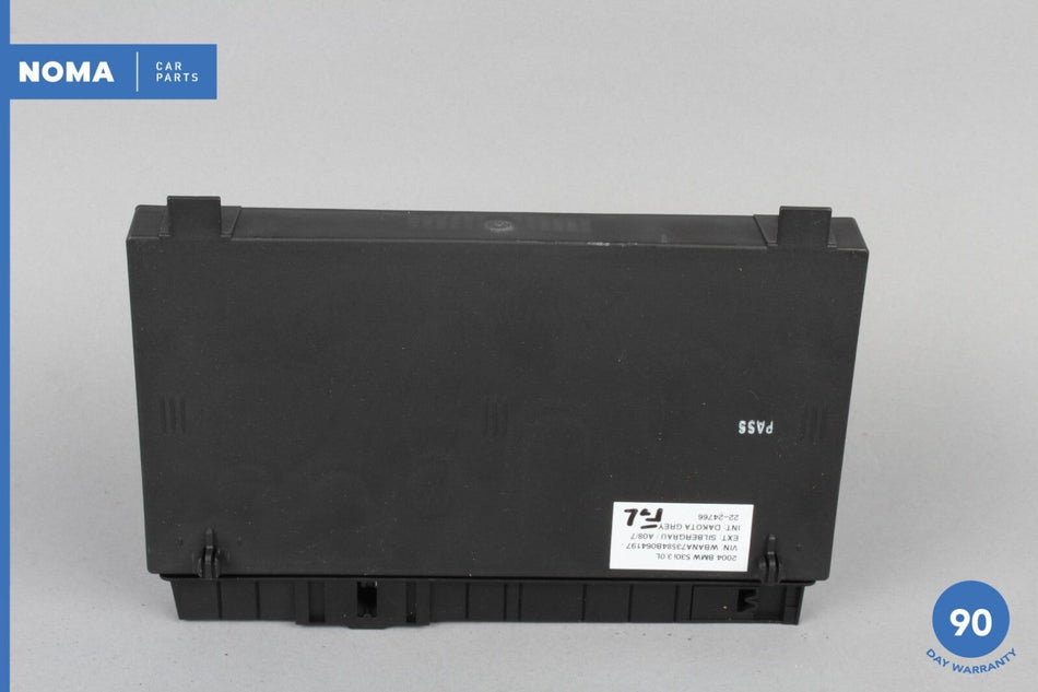 04-05 BMW 530i E60 Front Left Driver Side Seat Control Module 6927273 OEM
