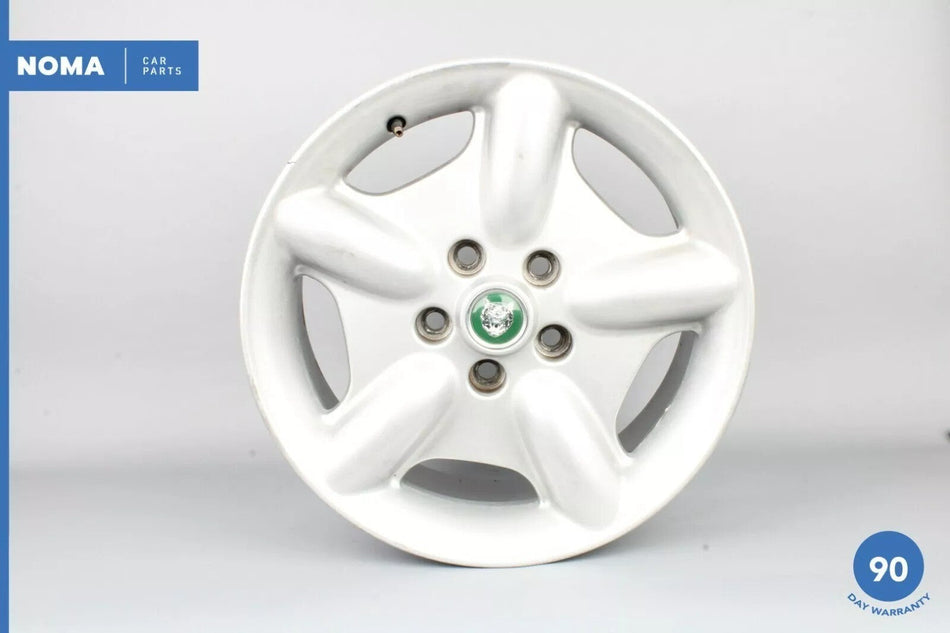 97-06 Jaguar X100 XK8 XKR 8 x R17 17" Wheel Rim Silver w/ Logo OEM