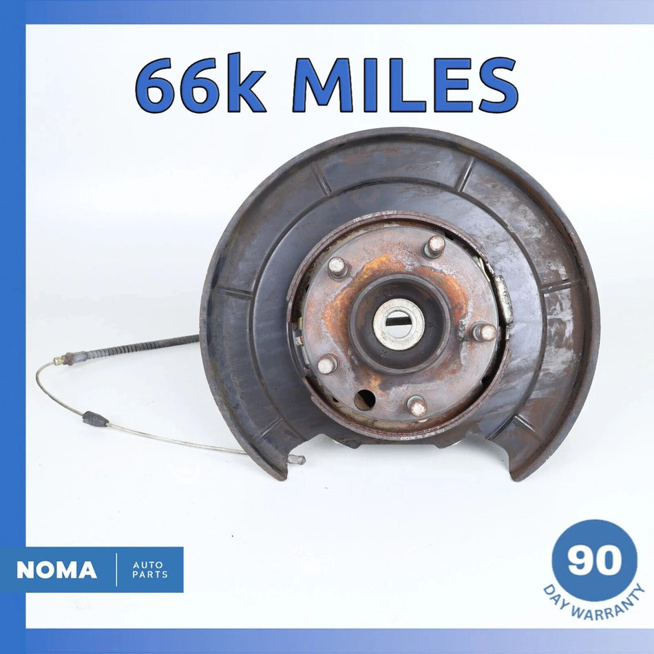 95-00 Jaguar X100 XK8 XJ8 Rear Left Driver Spindle Knuckle Hub w/ Shield OEM 66k