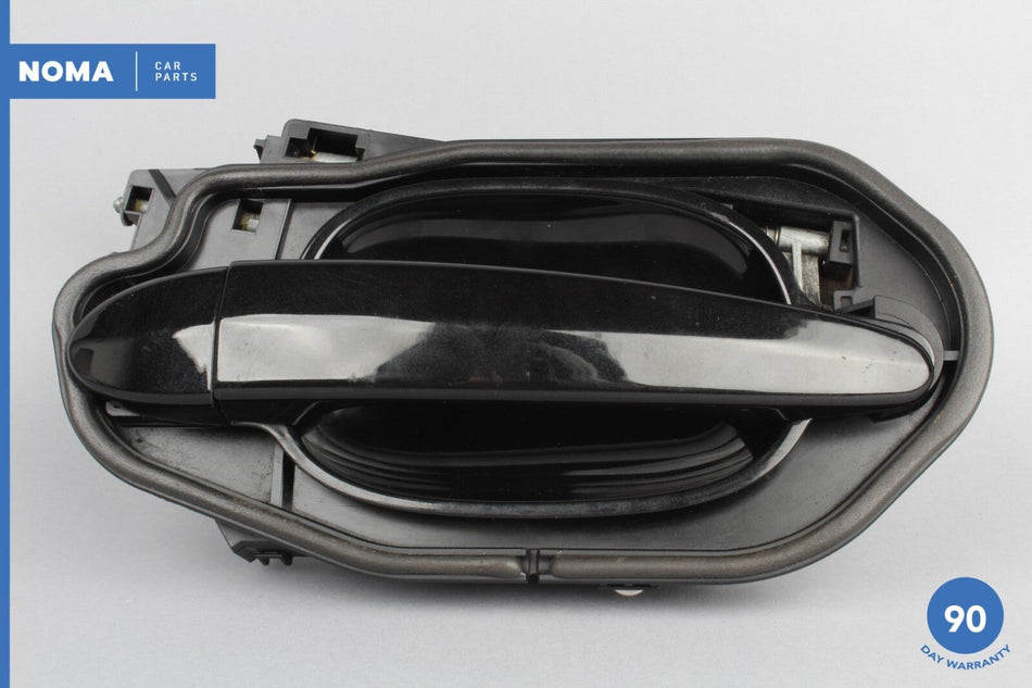 04-10 BMW 535i E60 Rear Right Side Exterior Door Handle Sapphire Black OEM