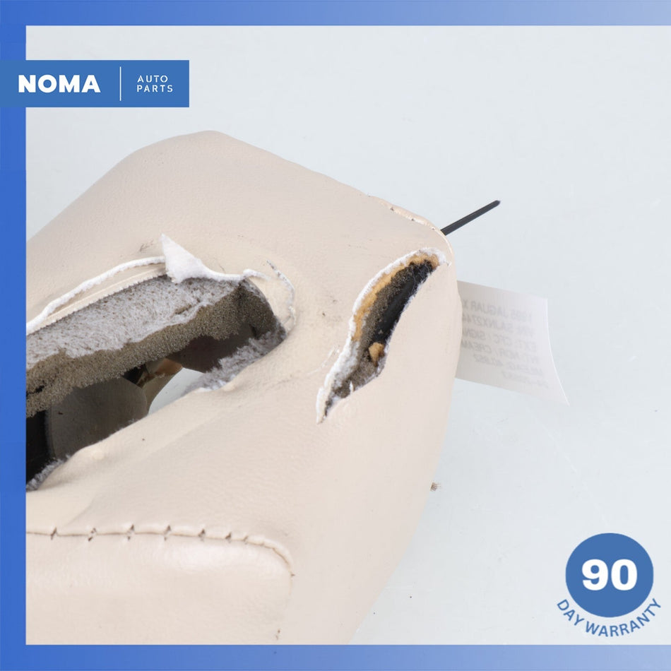 92-96 Jaguar XJS 2+2 Convertible Rear Left & Right Seat Belt Trim Cover Set OEM