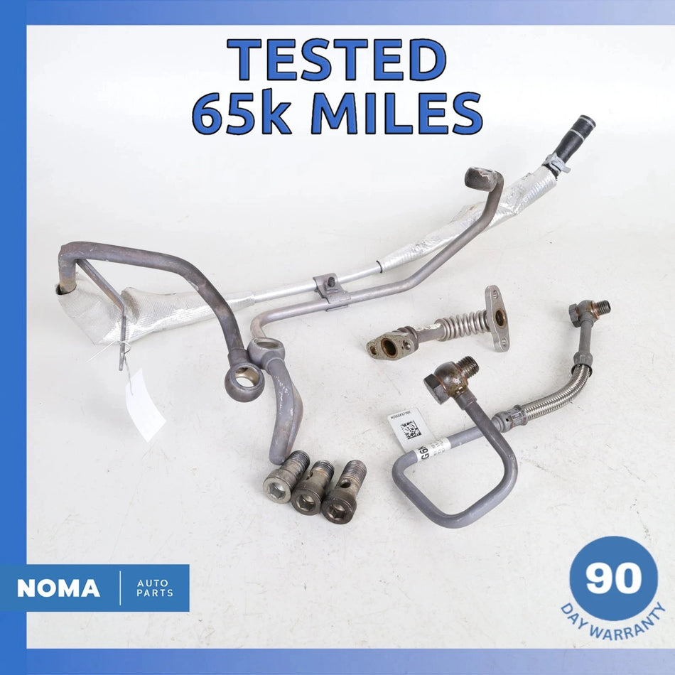 12-17 Discovery Sport L550 L538 XE 204PT Turbo Turbocharger Oil Line Set OEM 65k