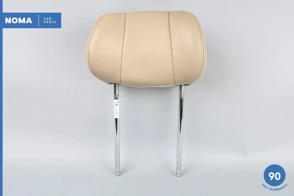 03-06 Jaguar X100 XK8 Front Left or Right Side Seat Headrest Head Rest Beige OEM