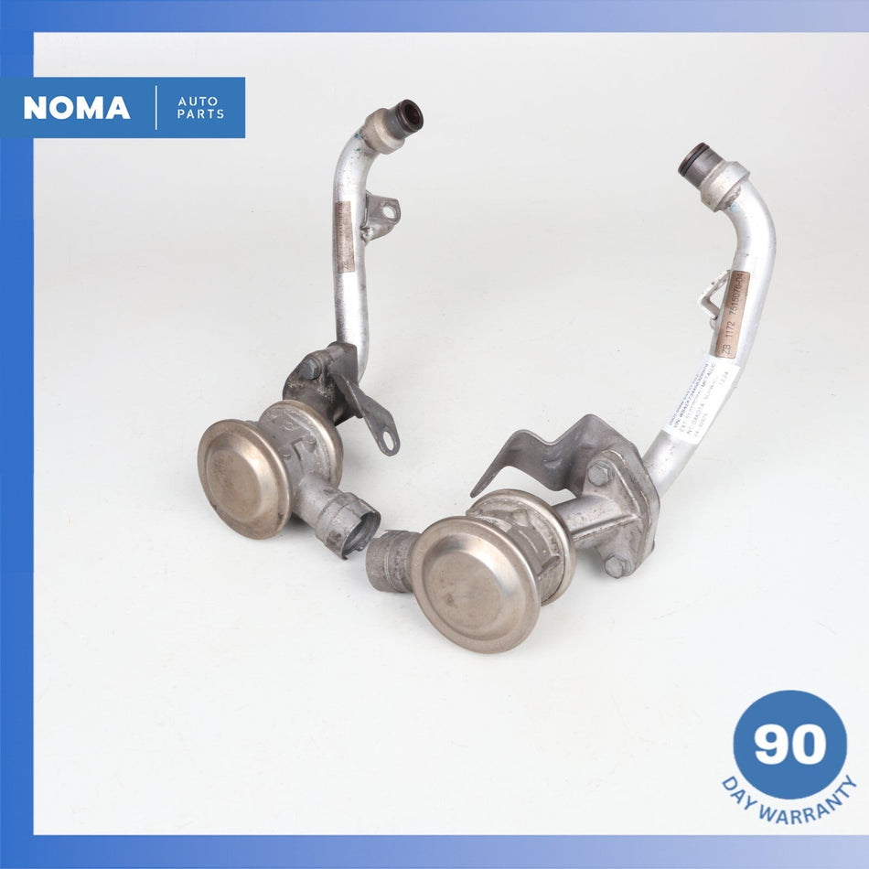 02-06 BMW E64 645Ci 545i N62B44 EGR Exhaust Gas Recirculation Valve Set OEM