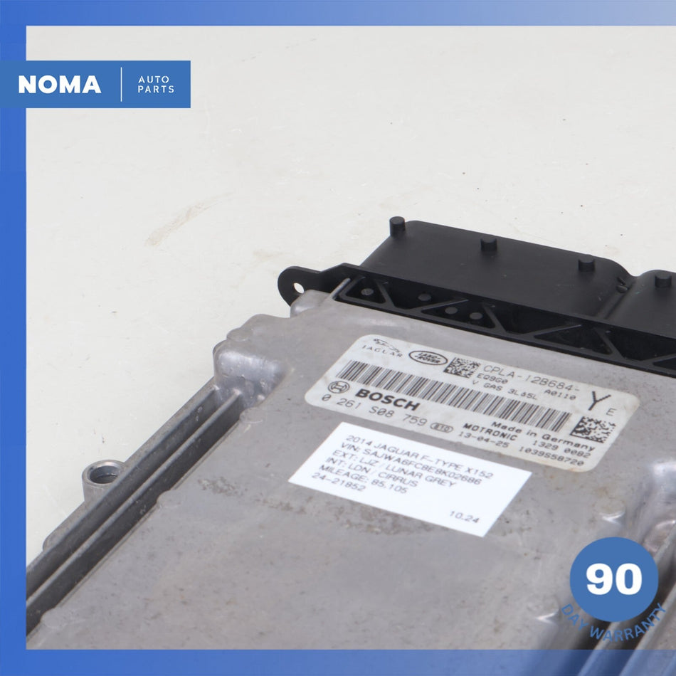 11-21 Jaguar X152 F-Type XF RR Sport ECM ECU Engine Control Module Computer OEM