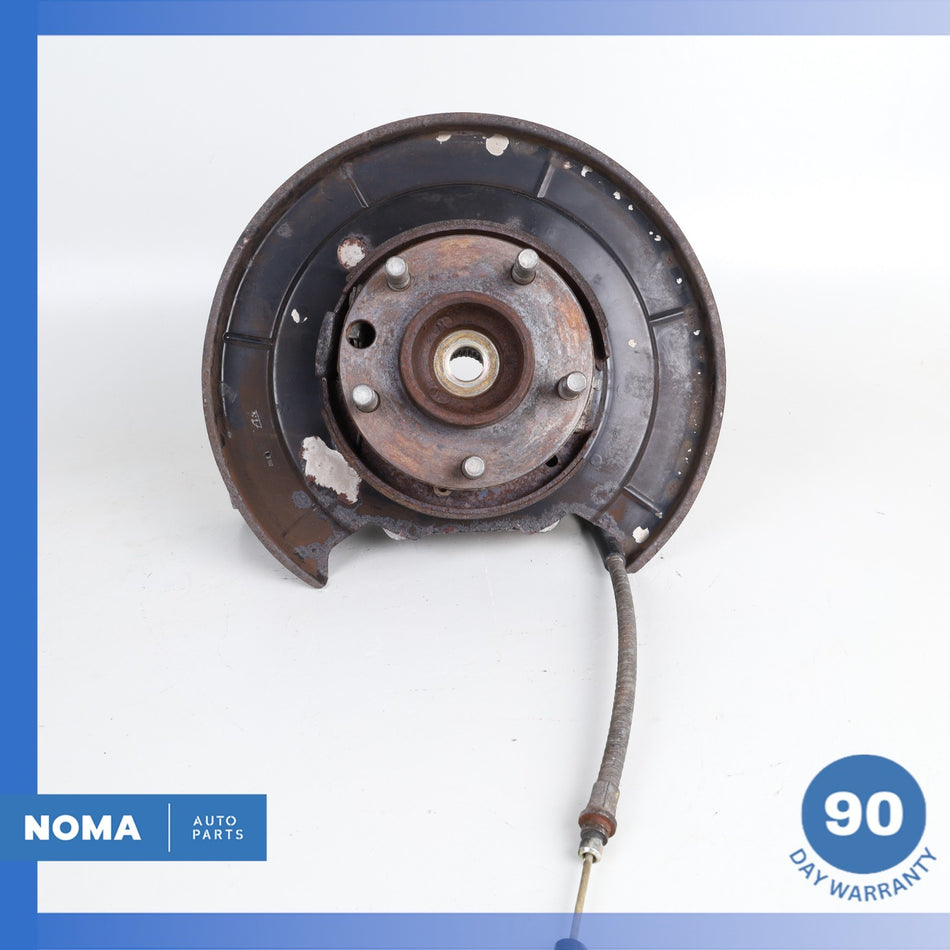 00-06 Jaguar X100 XK8 XJR Rear Right Spindle Knuckle Hub w/ Shield MJA3290AA OEM