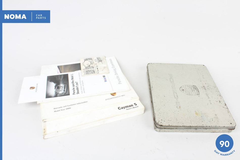 2007 Porsche Cayman 987C Owner's Driver Manual Handbook w/ Aluminum Box OEM