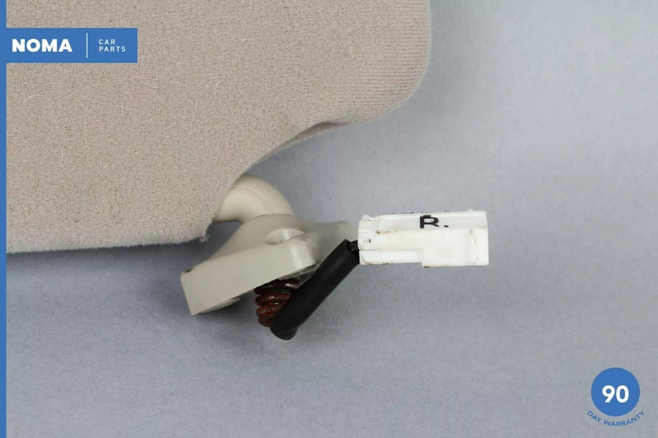 98-03 Jaguar X308 XJ8 XJR VDP Right Passenger Side Sun Visor Shade Beige OEM