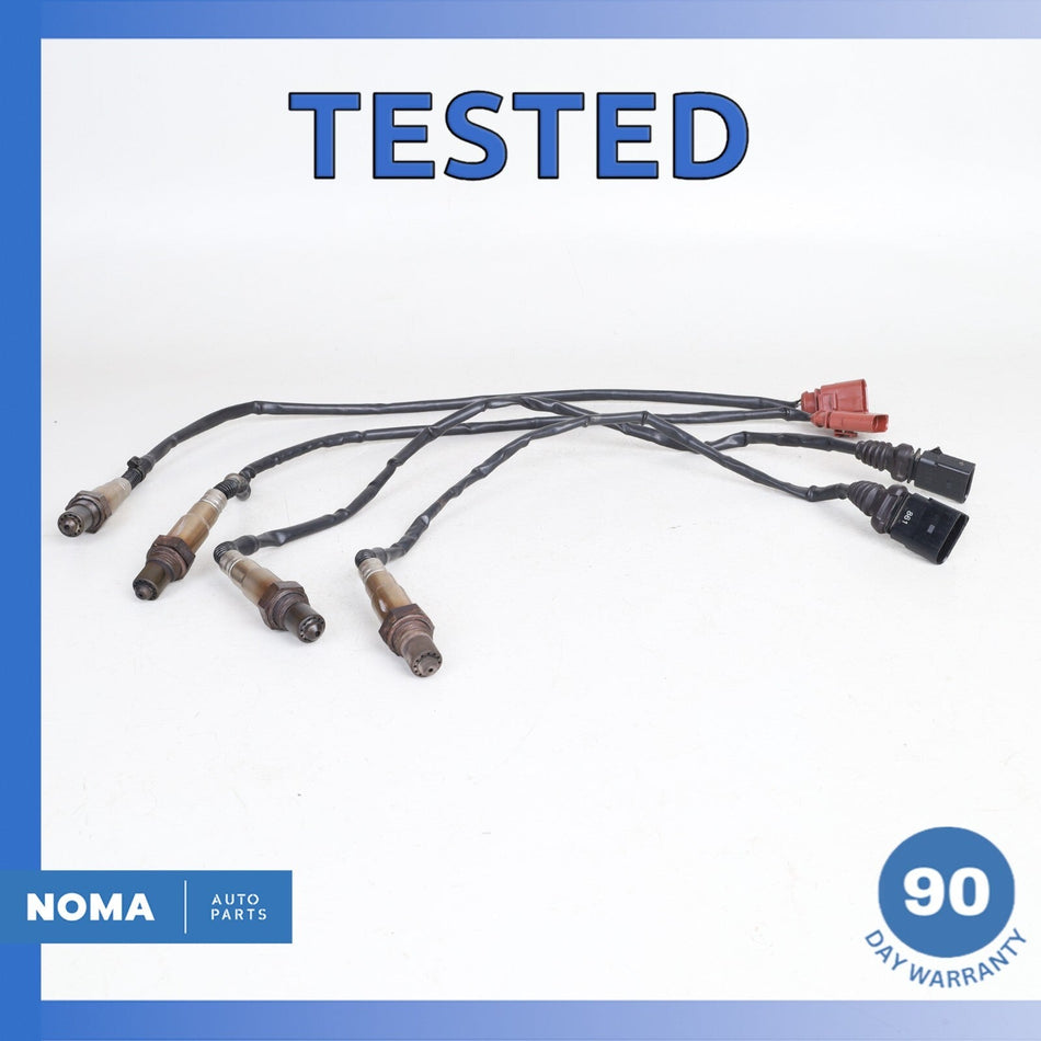 13-18 Audi D4 A8 S6 S7 S8 Upstream Downstream Oxygen Lambda Sensor Set of 4 OEM