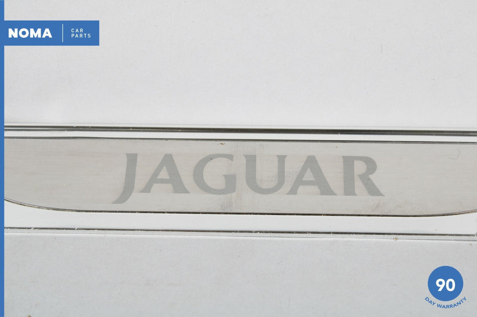 02-04 Jaguar X-Type X400 Front Right Leff Door Scuff Tread Plate Panel Trim OEM